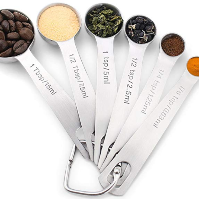 Stainless Steel Kitchen Seasoning Measuring Spoons