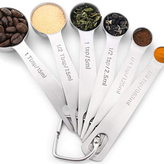 Stainless Steel Kitchen Seasoning Measuring Spoons