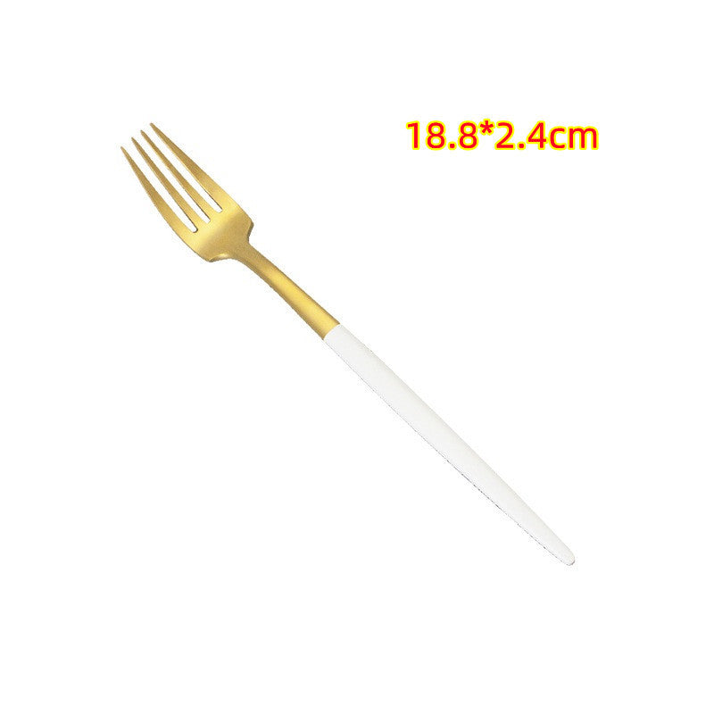 304 Stainless Steel Western Cutlery Knife Fork And Spoon