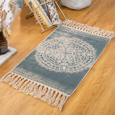 Bohemian style American carpet floor mat