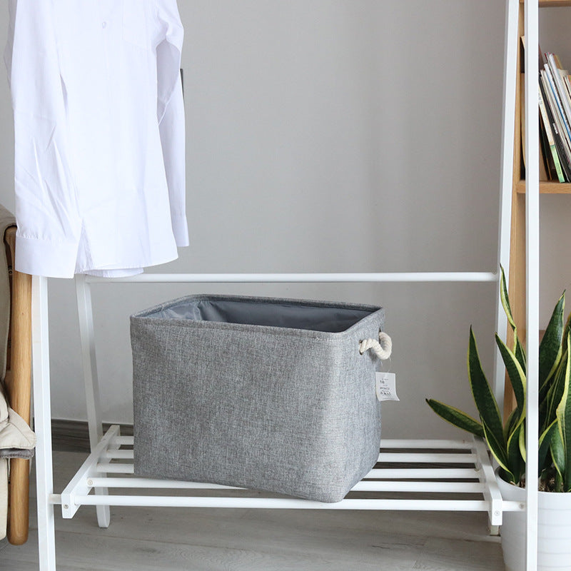 foldable fabric storage basket