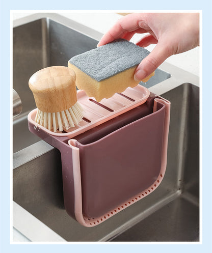 Foldable Drain Filter Shelf Kitchen Drain Basket