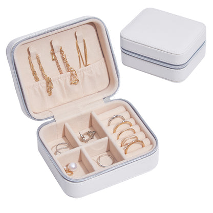 Portable Jewelry Box Storage Box Small Earrings Hand Jewelry