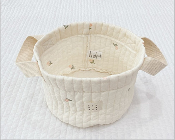 Children's Cotton Toy Organiser Storage Basket