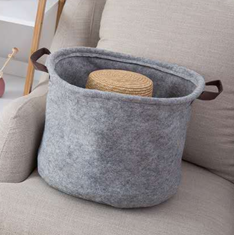 Fabric sundry storage basket