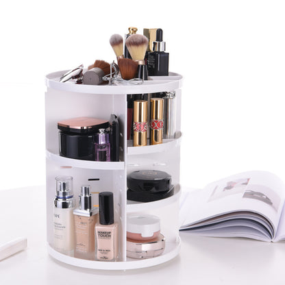 Rotatable Cosmetic Rack Jewelry Storage Box