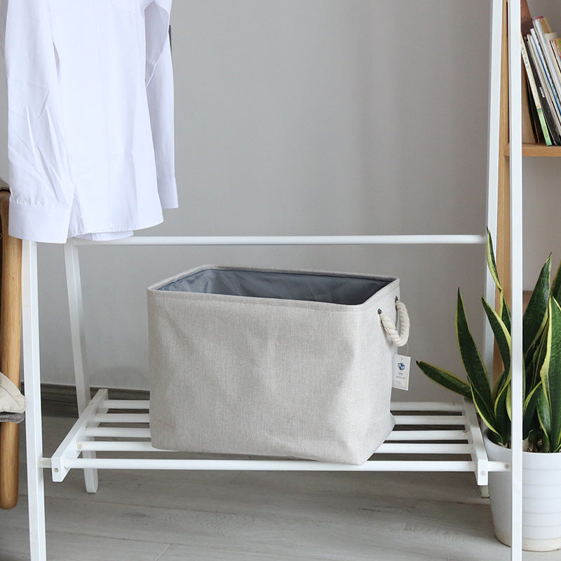 foldable fabric storage basket