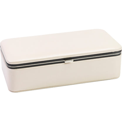 Jewelry storage box PU jewelry box portable household large capacity jewelry box