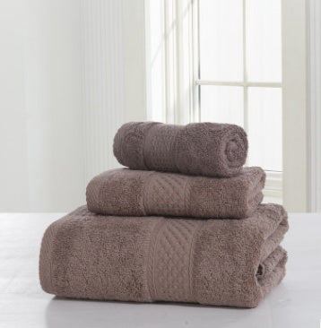 Cotton soft double-sided thickening towel skin-friendly bath towel beauty salon bathrobe bath towel set