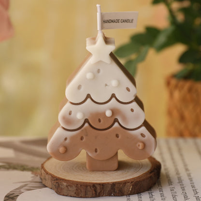 Christmas Tree Silicone Molds For DIY Christmas Creative Atmosphere Decoration Handmade Fragrant Candles