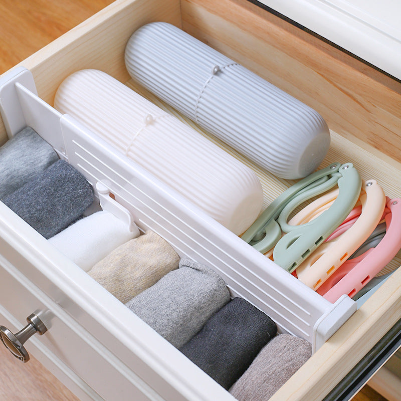 Creative Household Multifunctional Drawer Storage Telescopic Organizer Partition