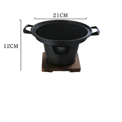 Food Non-Stick Small Barbecue Grill Household Indoor Barbecue Small Grill