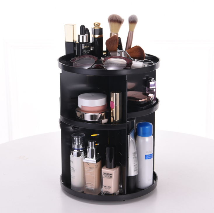 Rotatable Cosmetic Rack Jewelry Storage Box