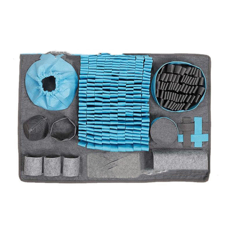 Pet Sniffing Pad To Find Food Tunnel Maze Sniffing Training Blanket Dog Products Pet Supplies