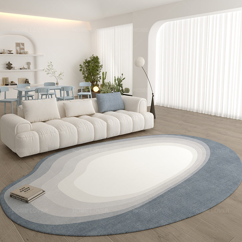 Irregular Shaped Simple Bedroom Household Carpet