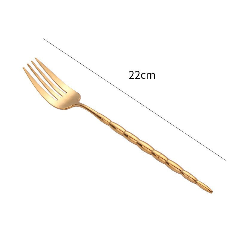 Stainless steel cutlery western tableware steak cutlery spoon