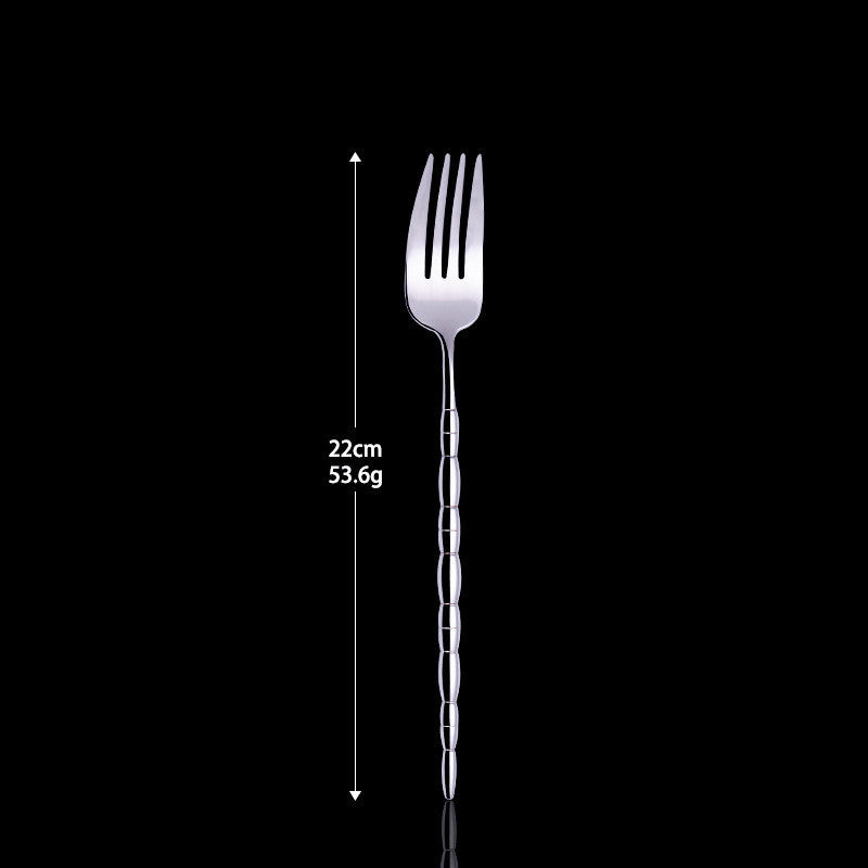 Stainless steel cutlery western tableware steak cutlery spoon