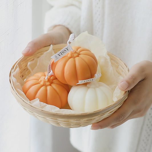 Home Fashion Halloween Simulation Pumpkin Candle