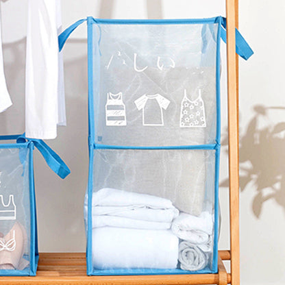 Dirty Clothes Basket Laundry Bathroom Storage Basket