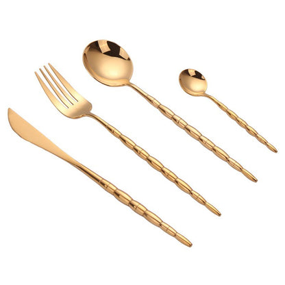 Stainless steel cutlery western tableware steak cutlery spoon