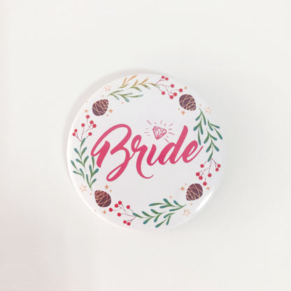 Team Bride To Be Bride Bridesmaid Shoulder Strap Badge Tattoo Sticker