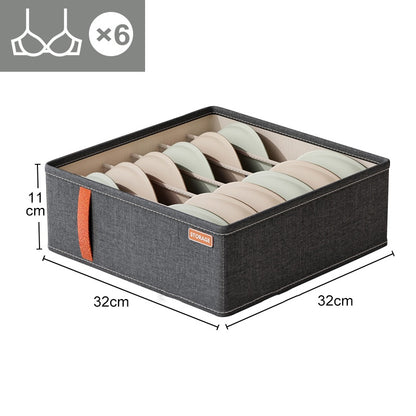 Closet Organizer Underwear Drawer Socks Bra Clothing Storage Box