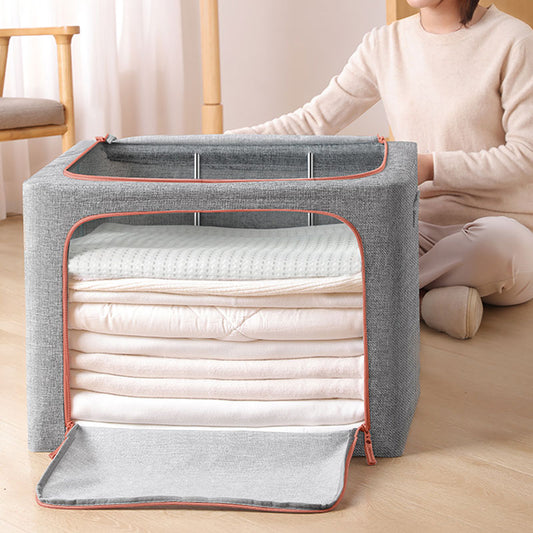 Oxford Fabric Clothes Storage Box Underwear Foldable Organizer Household Laundry Finishing Wardrobe Toy Storage Cabinet