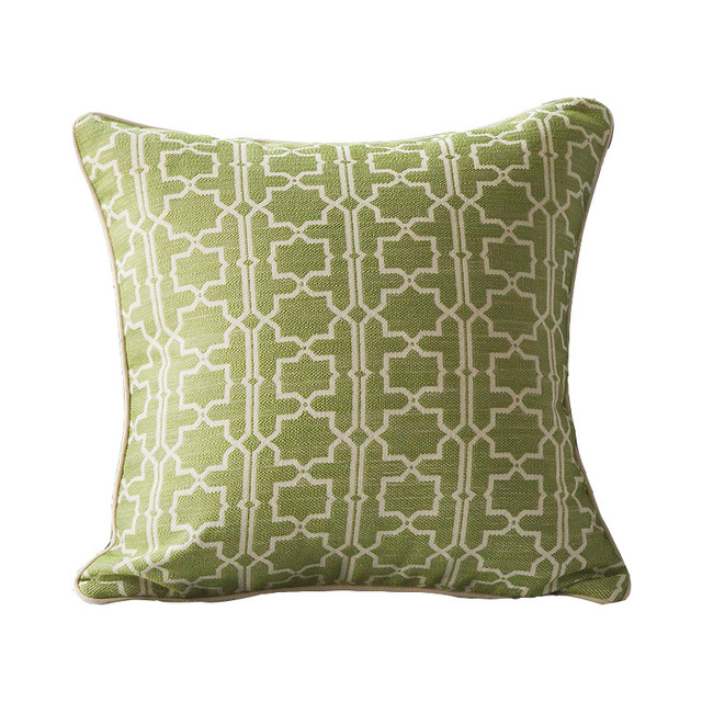 American living room throw pillow