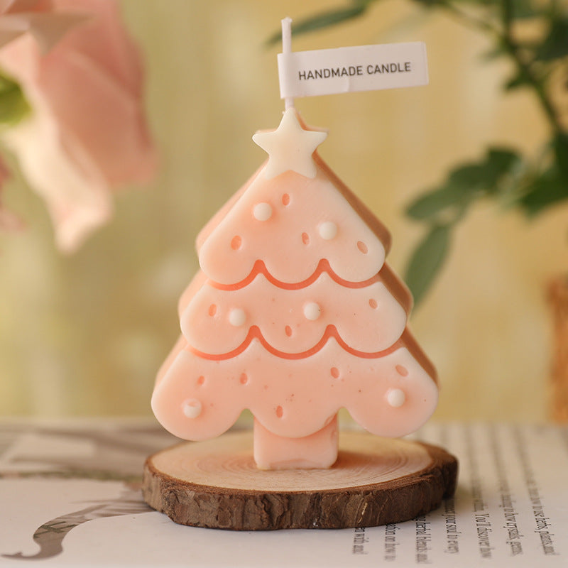 Christmas Tree Silicone Molds For DIY Christmas Creative Atmosphere Decoration Handmade Fragrant Candles