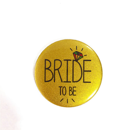 Team Bride To Be Bride Bridesmaid Shoulder Strap Badge Tattoo Sticker