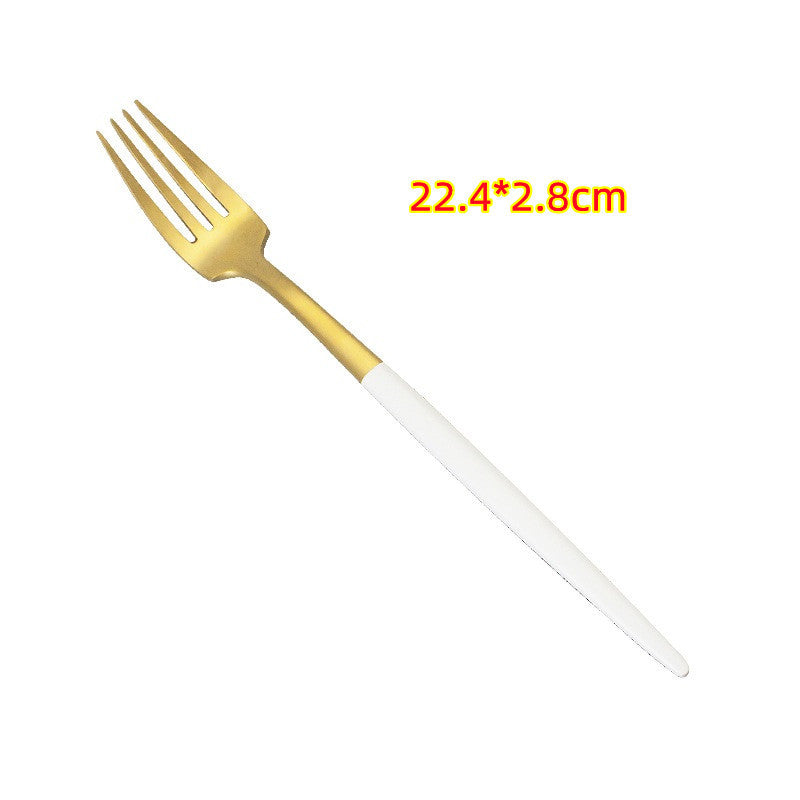 304 Stainless Steel Western Cutlery Knife Fork And Spoon