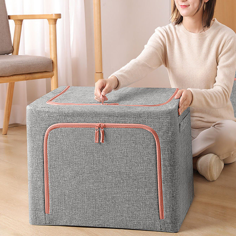 Oxford Fabric Clothes Storage Box Underwear Foldable Organizer Household Laundry Finishing Wardrobe Toy Storage Cabinet