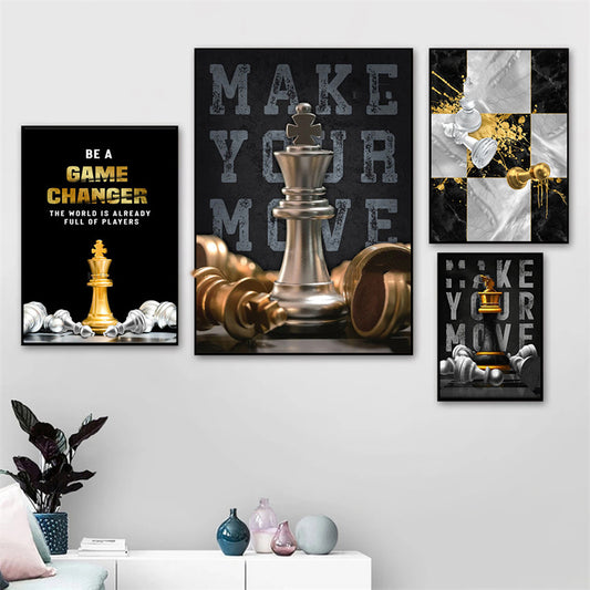 Creative Quotes Printed Motivational Poster Canvas Painting